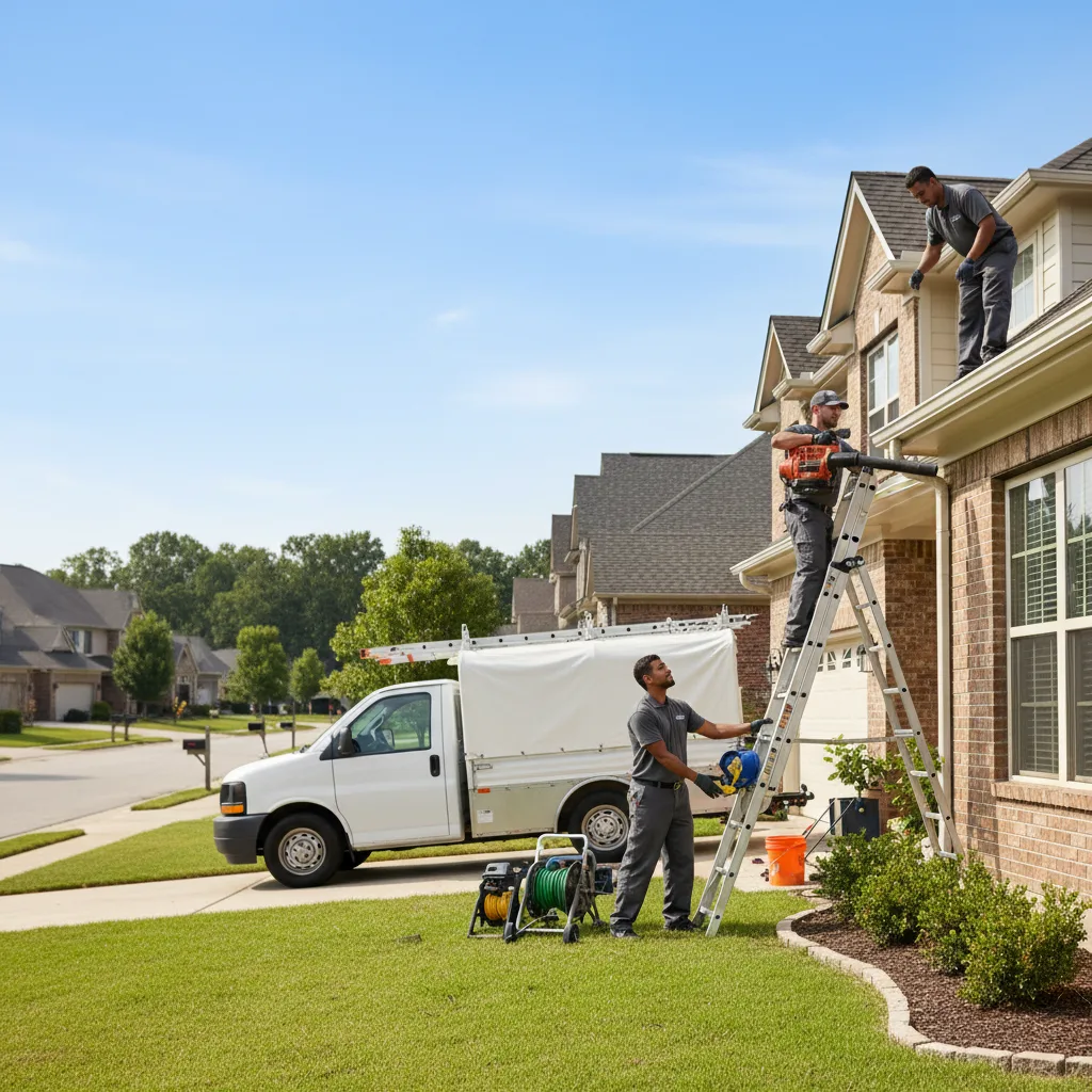 Home Gutter Service in London, TX near me